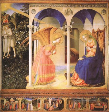 Die Verkündigung Renaissance Fra Angelico Ölgemälde